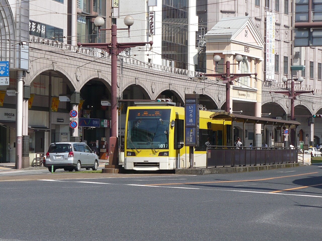 鹿児島市電（いづろ通電停）