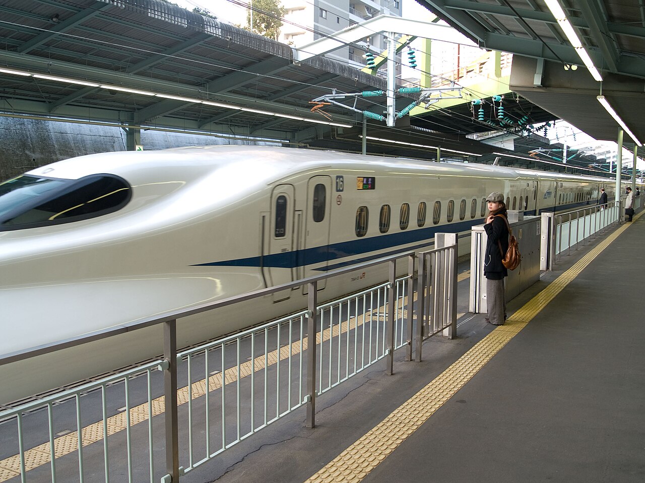 山陽新幹線を走るN700系