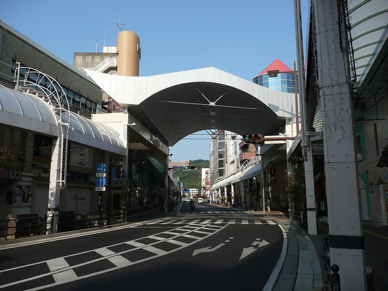 鹿児島市の中心部(いづろ・天文館付近)